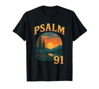 Psaume 91 Mon Refuge Forteresse Dieu T-Shirt