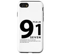 Psaume 91 Sept versets bibliques Inspirants chrétiens Coque pour iPhone SE (2020) / 7/8