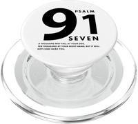 Psaume 91 Sept versets bibliques Inspirants chrétiens PopSockets PopGrip pour MagSafe