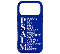 Psaume Chapitre 137 Verse 9, Nouvelle Version Internationale Coque pour iPhone 17 Pro Max