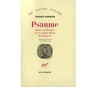 Friedrich Gorenstein – Psaume – Traduction Annie Cahn – Gallimard