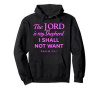 Psaume The Lord is My Shepherd Faith Écriture Bible Verse Sweat à Capuche