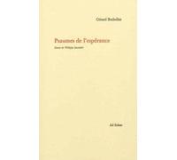 Les psaumes de l'espérance