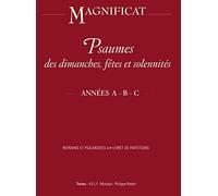 Psaumes des dimanches, fêtes et solennités année A B et C