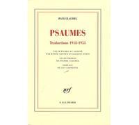 Psaumes: Traductions 1918-1953