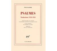 Psaumes Traductions 1918-1953 - Paul Claudel - Gallimard - broché - Anthologie