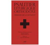 Psautier Liturgique Orthodoxe - Version De La Septante