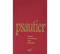 Psautier Liturgique: Version cuménique, rouge