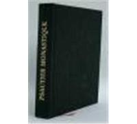 Psautier Monastique Latin-Français Traditionnel