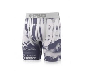 PSD Boxer Homme Playboy Lapin Vintage | Boxer Ceinture Élastique et Microfibre Cadeau Original