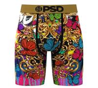 PSD Boxer Surreal Fly Sous-vêtement pour homme en microfibre respirant avec coutures plates 17,8 cm, Surreal Fly, M