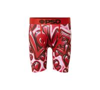 PSD Boxers 'Love Core' rose / rouge sang / noir, Taille XL