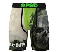 PSD | Boxers pour Homme | Call of Duty - Ghost | Boxers en Micro-Maille Respirante et étanche | Extensibles dans Les Quatre Sens | Coutures (FR/ES, Alpha/Lettres, L, Taille Normale, Taille Normale)
