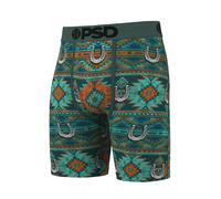 PSD Boxers turquoise / vert foncé / orange foncé, Taille L
