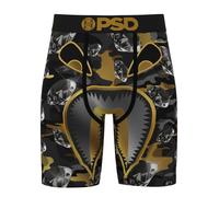 PSD Boxers 'WF BLACK ICE' jaune / noir, Taille L