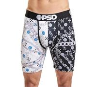 PSD Cement Split Boxer de longueur moyenne, sac en micromesh respirant, élastique 4 directions haute durabilité pour homme (FR/ES, lettres, M, régulier, ciment Split), Cement Split, M