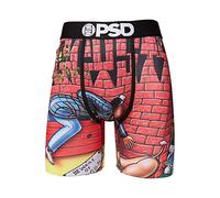 PSD Underwear Boxer élastique pour homme à large bande - rouge - Large