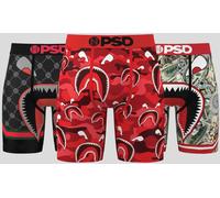 Psd Underwear Men's Red Boxers Multiple Petit Male