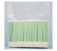 PSDFJAD ZHGUIMING 100 pièces/Ensemble Double Couche Polyester tête rectangulaire écouvillons de Nettoyage poignée en Plastique bâtons de Palette industriels sans poussière