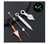 PSDFJAD ZHGUIMING Aiguilles de montre lumineuses NH34 GMT, bleu vert/vert, for mouvement automatique NH34, accessoires de montre, pièce de montre for montre-bracelet(NO.7)