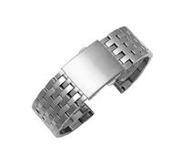 PSDFJAD ZHGUIMING Bracelet de montre en acier inoxydable massif, for DZ7395 DZ7315 DZ7396, chaîne de montre for hommes, grande taille 22mm 24mm 26mm 28mm 30mm(7 silver,24mm)