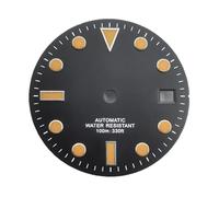 PSDFJAD ZHGUIMING Cadran de Montre stérile de 28,5 mm Bleu Lumineux adapté au Mouvement 8205 8215 821A NH35 ETA 2836 2824 DG2813 3804(1,Fit NH35)