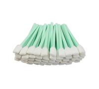 PSDFJAD ZHGUIMING Écouvillon de Nettoyage résistant à l'usure, Absorption d'eau, Pointe en Mousse Polyvalente, bâton d'éponge, Fourniture Domestique, 100 pièces