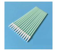PSDFJAD ZHGUIMING Écouvillons en Coton Non tissé for Salle Blanche, 100 pièces, en Polyester, for dépoussiérage, Nettoyage, câble COF, Outil de réparation de téléphones(Pointed Tip)