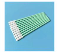 PSDFJAD ZHGUIMING Écouvillons en Coton Non tissé for Salle Blanche, 100 pièces, en Polyester, for dépoussiérage, Nettoyage, câble COF, Outil de réparation de téléphones(Round Head)