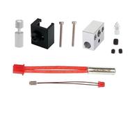 PSDFJAD ZHGUIMING Kit de Bloc Chauffant Pro, température 300 ℃/Standard 260 ℃, for imprimante Smart Pro Ender-3 S1 CR-10 avec extrudeuse(Heating Block Kit-2)