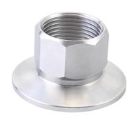 PSDFJAD ZHGUIMING Raccord à écrou Hexagonal Tri Clamp Femelle 1/2", 3/4", 1", 1-1/4", 1-1/2", 2", BSPT, 1,5", 2", 2,5", connecteur en Acier Inoxydable SUS304(316 Female,DN10 K50.5mm)