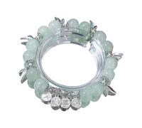 [Psdndeww] Accessoires de bracelet de perles colorées, bracelet universel en perles de verre, chaîne décorative de poignet complémentaire, différents styles