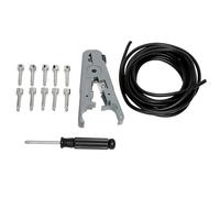 Psdndeww Accessoires de pédalier de guitare électrique - Connecteurs sans soudure - Pédale de guitare sans fil - Cordon de soudure