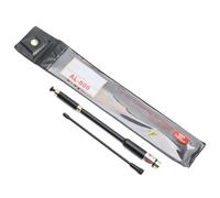 Psdndeww AL800 83,8 cm pleine longueur Rétractable/télescopique VHF/UHF (144/430 MHz) SMA femelles pour radio bidirectionnelle