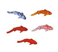 Psdndeww Aquariums Poissons Décors Colorés Aquarium Aménagement Paysage pour Crevettes Poissons Poissons Ornements Simple Poisson Artisanat