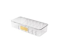 Psdndeww Boîte de rangement pour accessoires électroniques conviviaux avec couvercle à ouverture rapide pour ranger les câbles d'adaptateur de charge proprement