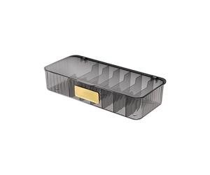 Psdndeww Boîte de rangement pour accessoires électroniques conviviaux avec couvercle à ouverture rapide pour ranger les câbles d'adaptateur de charge proprement