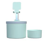 Psdndeww Boîte de rangement pratique Snacks Bin avec appareils pris en charge pour regarder des vidéos ou des soins du visage Gestion efficace de l'espace