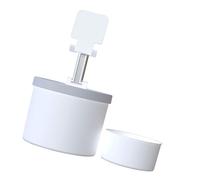 Psdndeww Boîte de rangement pratique Snacks Bin avec appareils pris en charge pour regarder des vidéos ou des soins du visage Gestion efficace de l'espace