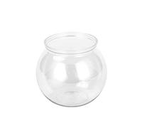 Psdndeww Bol à poisson rond transparent pour décoration d'intérieur 3 tailles