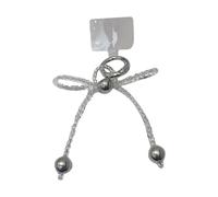 Psdndeww Bowknot Pendentif Charm Papillon Nœud Charm Téléphone Lanyard Accessoire pour Femmes Porte-clés Multifonctionnel Accessoire de Sac