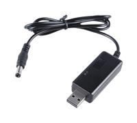 Psdndeww Câble convertisseur USB vers DC12 V Step Up avec 5 5 x 2 1 mm pour l'alimentation DC5 V vers DC12 V USB tensions convertisseur de bottes