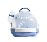Psdndeww Cage de transport pour petit animal domestique avec boîte de transport ventilée pour hamster