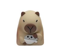 Psdndeww Capuchons de clés uniques en résine animale Surface lisse Conception Œuvre d'art vibrant Capuchons de clés pour clavier pouces Modification Type Résine Capuchons de clé de clavier