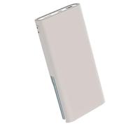 Psdndeww Coque en silicone pour adaptateur secteur 100 W avec ventilation et alimentation mobile améliorée, étui en silicone gris