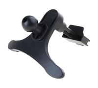 Psdndeww Crochet de sortie d'air de voiture facile à installer Pinces pour téléphones portables avec une forte stabilité et mécanisme de connexion de tête de balle de 15 mm
