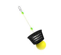 Psdndeww Distributeur d'appâts flottants amovibles efficace offrant une propagation précise sans perturbation pour un meilleur résultat de pêche sur de longues distances Distributeur d'appâts de