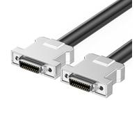 Psdndeww Durabilité SCSI FEMPAN Câble souple SCSI FEMPAN avec coque en métal pour appareils MO et tableaux Connecter et jouer