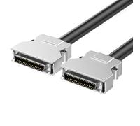Psdndeww Durabilité SCSI FEMPAN Câble souple SCSI FEMPAN avec coque en métal pour appareils MO et tableaux Connecter et jouer