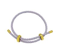 Psdndeww Élégant bracelet en cuir robuste avec boucle naturelle décorative pour festivals de musique et bracelet en cuir tendance pour femme avec fermoir en métal, taille unique, Comme décrit